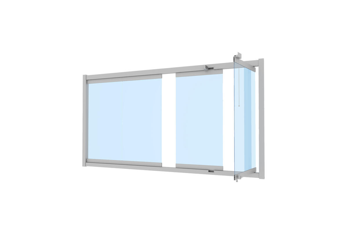 无框阳台窗（优典平窗）