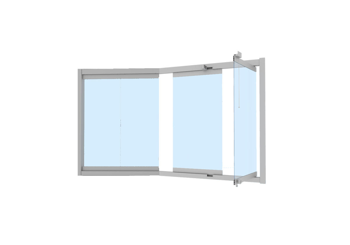 无框阳台窗（优典转角）